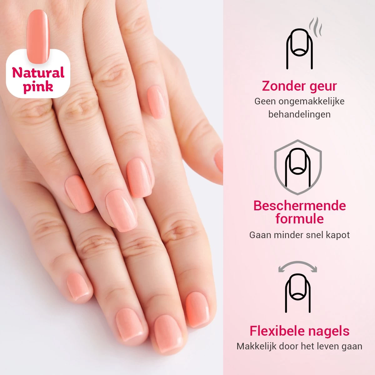 Miss Jules® Polygel Kit - 30 Ml Natural Pink - Polygel Nagels Starterspakket – Polygel Set Incl. Instructievideo (NL) – Polygel Starters Kit - Afbeelding 5