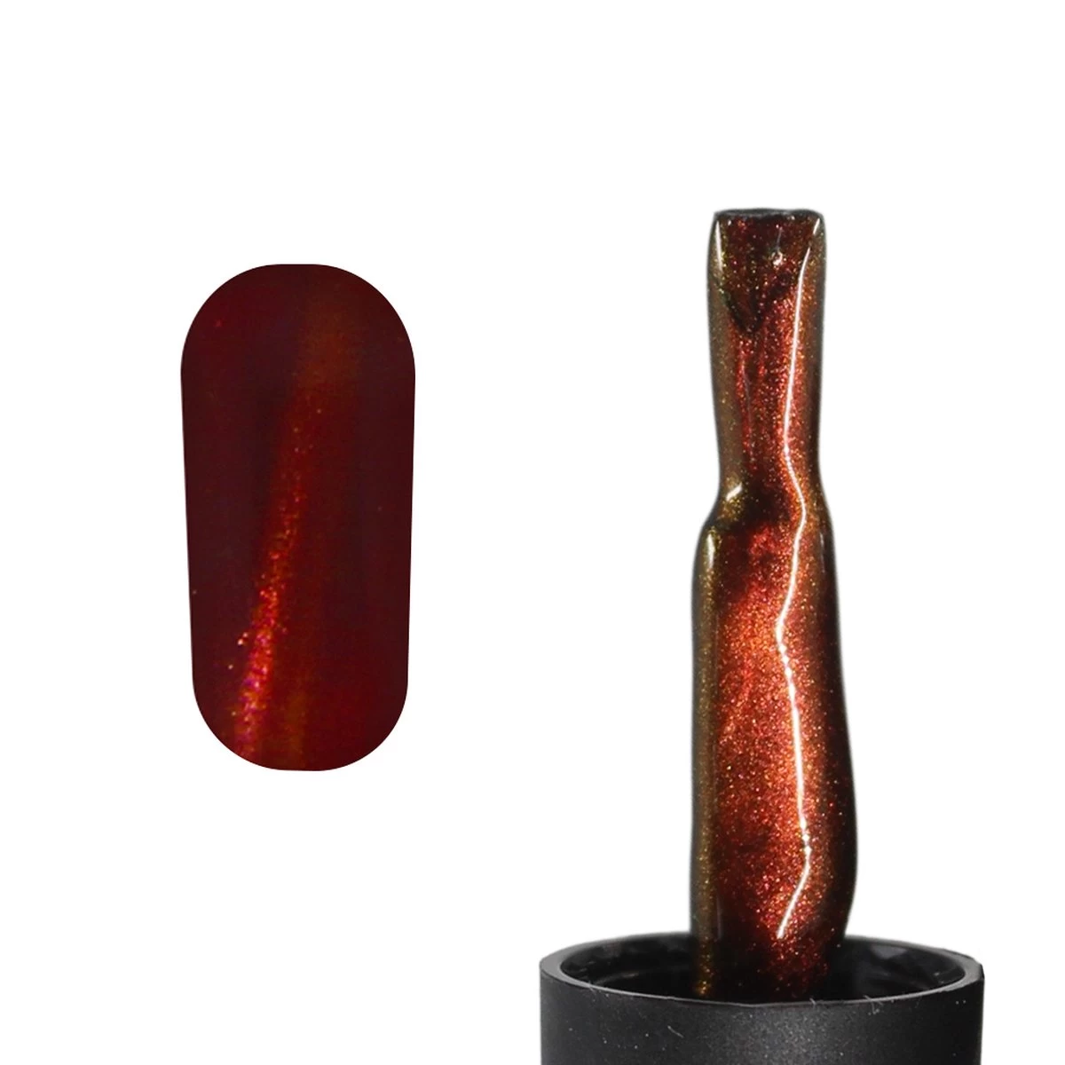 #ROSECATEYESERIE - Influence Gellac - Gellak - Gellak Paars UV - UV Gellak - Gel Nagellak - Basecoat - Topcoat - Topcoatmat - No Wipe - Startersset - Kado Vrouw - Valentijns Cadeau - Kado Voor Haar - 4 X 10 Ml - Magneet - Afbeelding 4