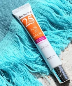 Lippenbalsem Natural Pink Biodermal Sun Lipbalm Lipbalsem SPF25 - Tube 12 Ml -