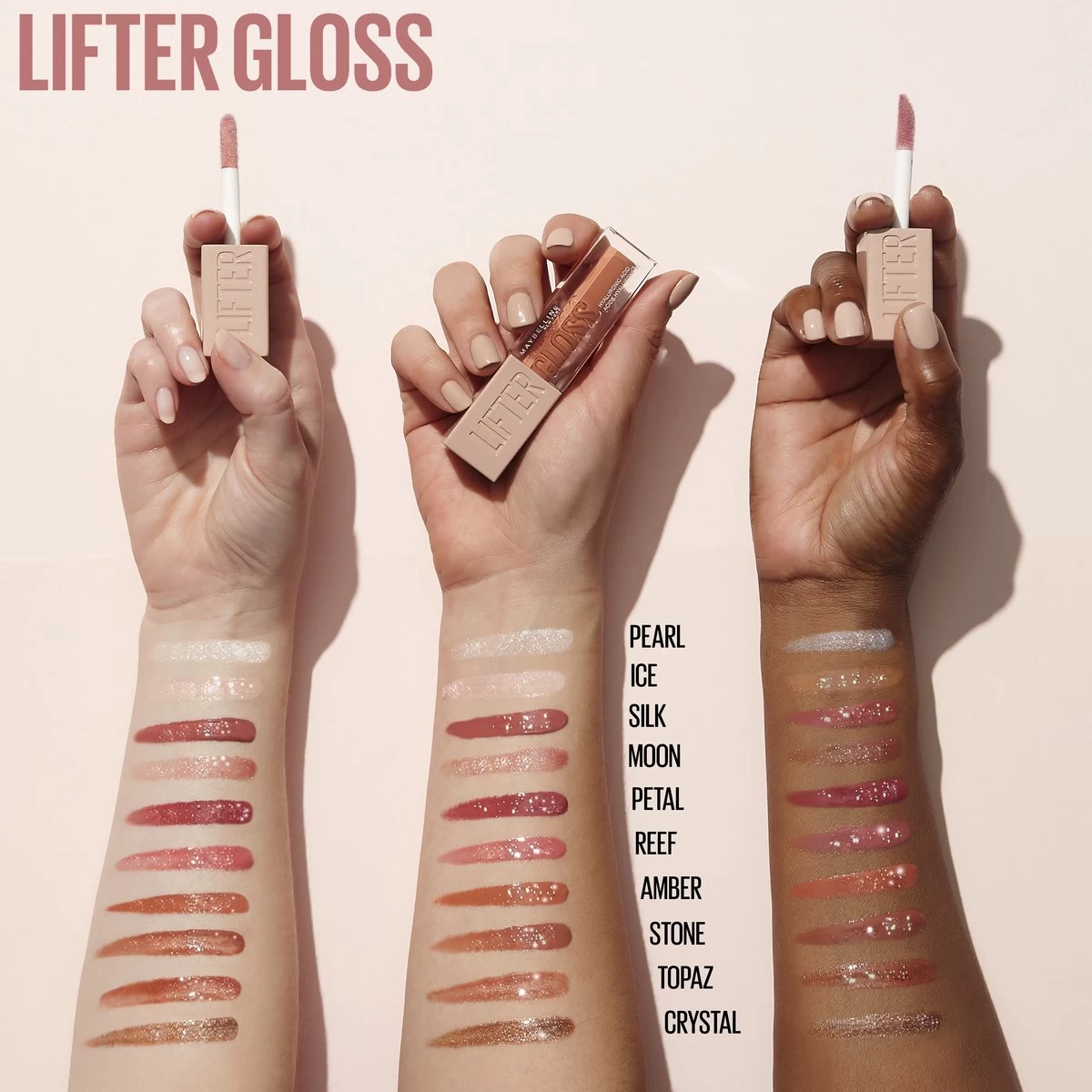 Maybelline New York - Lifter Gloss Lipgloss - 3 Moon - Roze - Glanzende Lipgloss - 5.4ml - Afbeelding 6