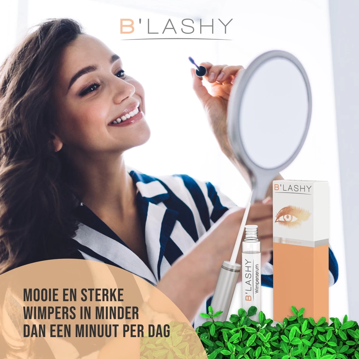 B’LASHY® Wimperserum - Wimper Groeimiddel - Wimper Serum Voor Sterke, Lange En Volle Wimpers - 5 Ml - Afbeelding 8