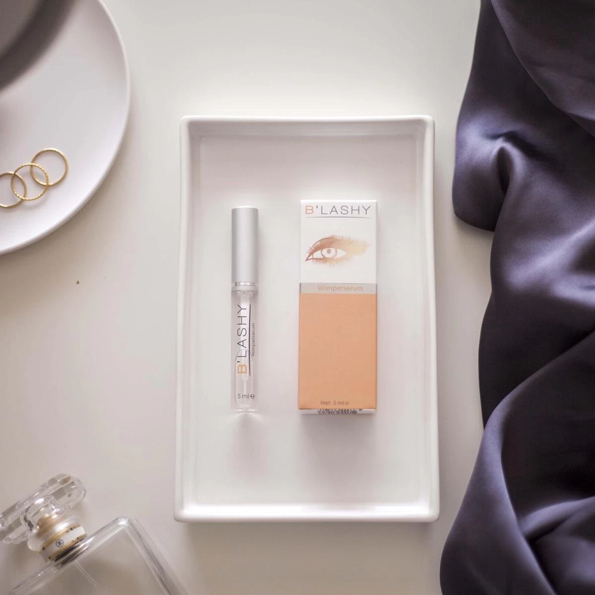 B’LASHY® Wimperserum - Wimper Groeimiddel - Wimper Serum Voor Sterke, Lange En Volle Wimpers - 5 Ml - Afbeelding 13