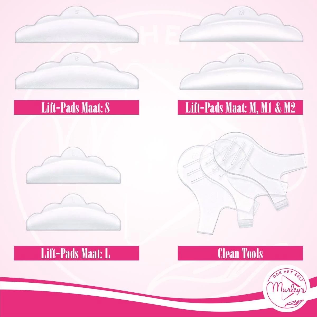 MURLEY’s Lash Lift Professionele Wimperlifting Set - Eyelash Lifting Kit - Wimperlift - Lashlift - 12 Weken Lang Perfect Gekrulde Wimpers - Geen Wimperkruller Meer Nodig - Afbeelding 2