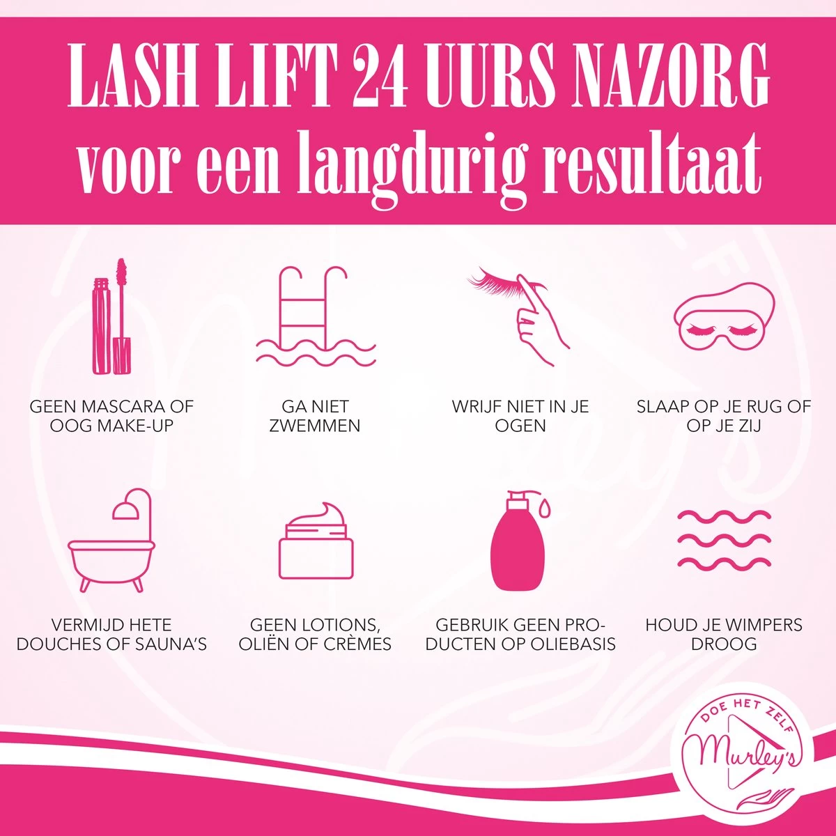 MURLEY’s Lash Lift Professionele Wimperlifting Set - Eyelash Lifting Kit - Wimperlift - Lashlift - 12 Weken Lang Perfect Gekrulde Wimpers - Geen Wimperkruller Meer Nodig - Afbeelding 7