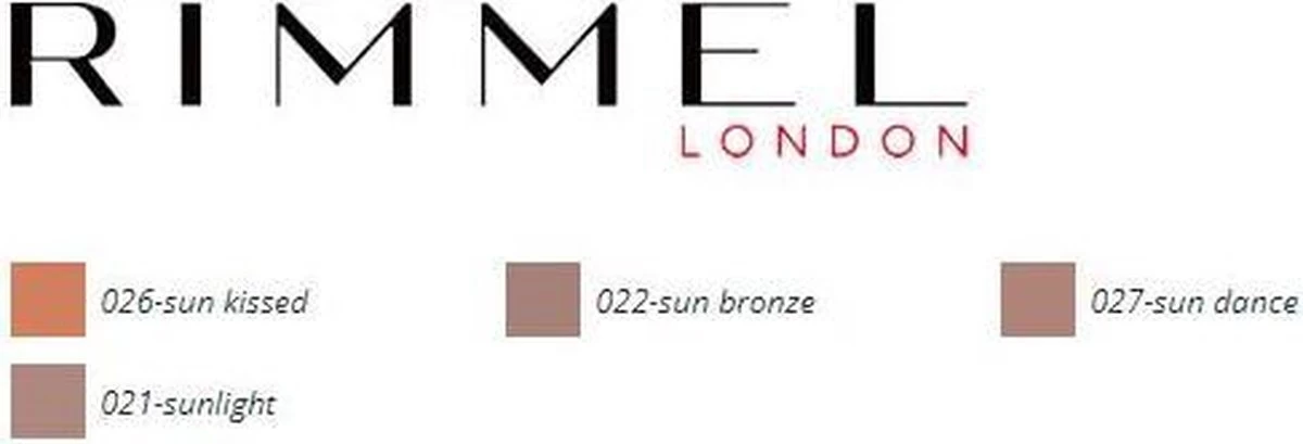 Rimmel London Natural Bronzer Bronzing Powder - 26 Sun Kissed - Afbeelding 2