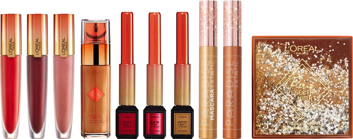 L’Oréal Paris Paris Electric Nights Superliner Matte Signature Eyeliner - Limited Edition – 11 Red Signature – Rood - Afbeelding 5