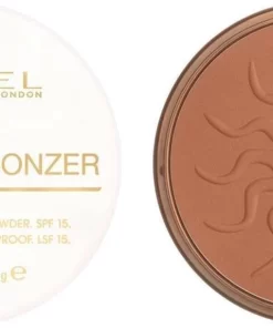 Rimmel London 3x Rimmel Natural Bronzing Powder 026 Sun Kissed