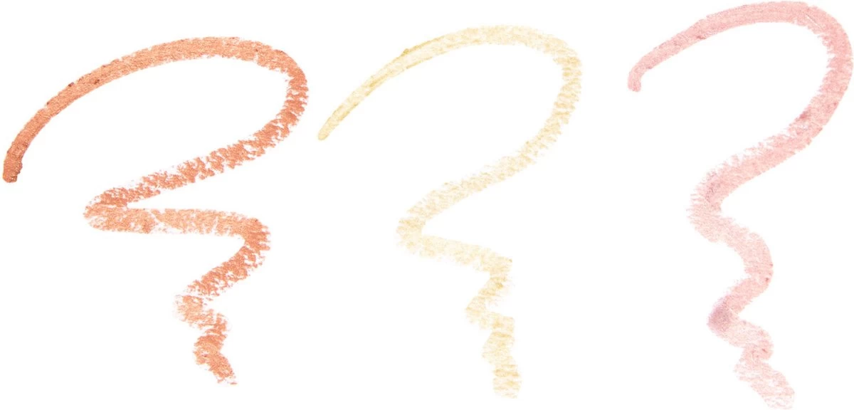 Makeup Revolution - Soft Glamour - Shimmer Shadow Stick Set - Oogschaduw Pencils - Soft Pink, Champagne Bronze Gold & Soft Green - Afbeelding 6