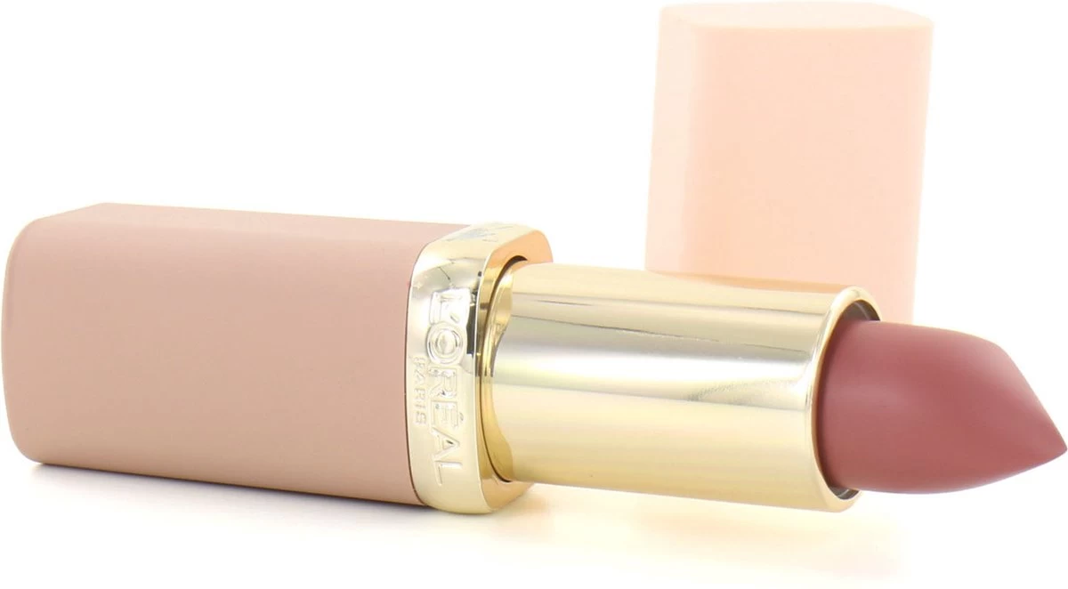 L’Oréal Paris Color Riche Free The Nudes Lipstick - Nude Matte - 06 No Hesitation - Bruin - 3,9 Gr - Afbeelding 9