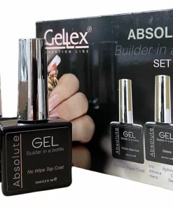 Gellex - SET Absolute Builder Gel In A Bottle "Hera" 15ml - Starterspakket 3x15ml - Gel Nagellakset- Gel Nagels