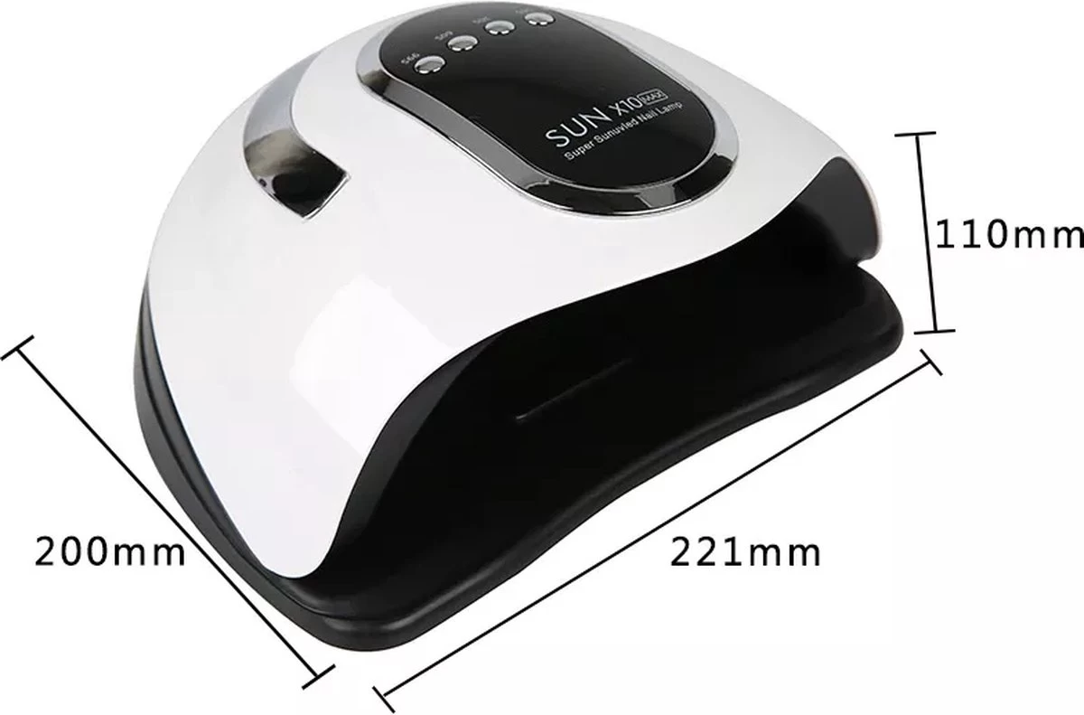 280 Watt UV LED Lamp Nagels - 66 Leds - SUN X10 MAX - Nagel UV Lamp - Gellak Lamp - Nagellamp - Nagellamp Led - Nagellamp Voor Gel Nagellak - Nagellamp Led Uv - Nagellamp Uv - Nagellamp Gelnagels - Gellak - Nageldroger - Afbeelding 9