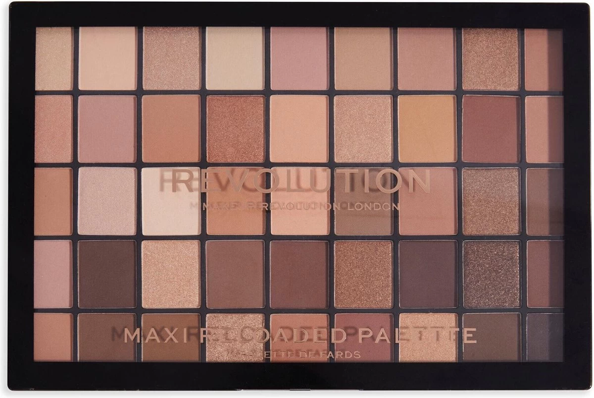 Makeup Revolution - Maxi Reloaded Palette - Nudes - Oogschaduw