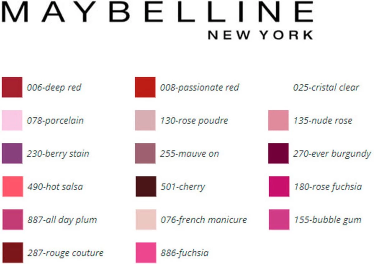 Maybelline SuperStay 7 Days Nagellak - 06 Deep Red - Afbeelding 3