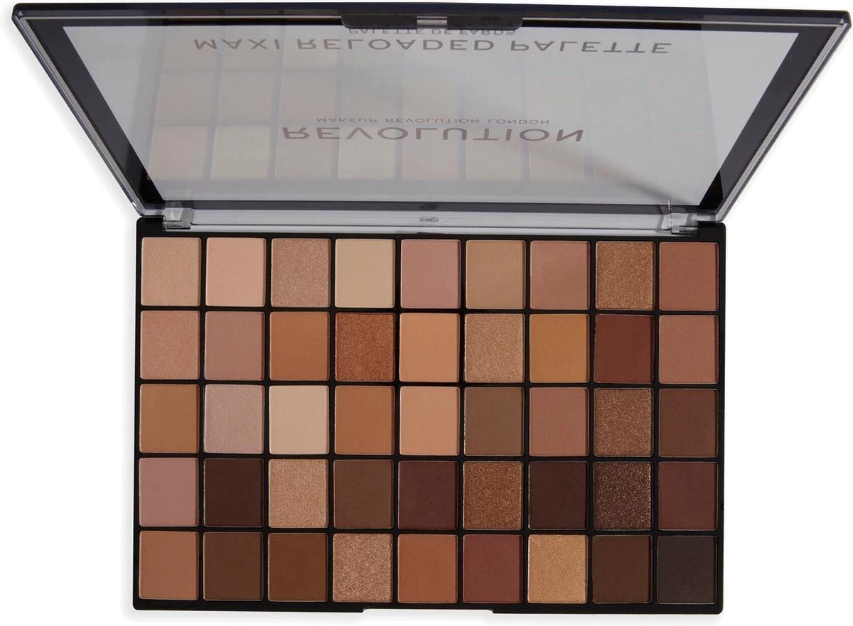 Makeup Revolution - Maxi Reloaded Palette - Nudes - Oogschaduw - Afbeelding 4