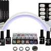 Gellak Starterspakket- MEANAIL®DESIGN Deluxe Kit - UV LED Lamp Voor Gelnagellak