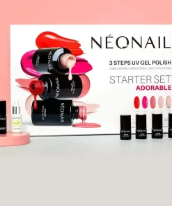 NEONAIL Adorable Starterset Gelnagels | Voor Beginners En Gevorderden | Step By Step | Soak Off | Gellak | Gelpolish