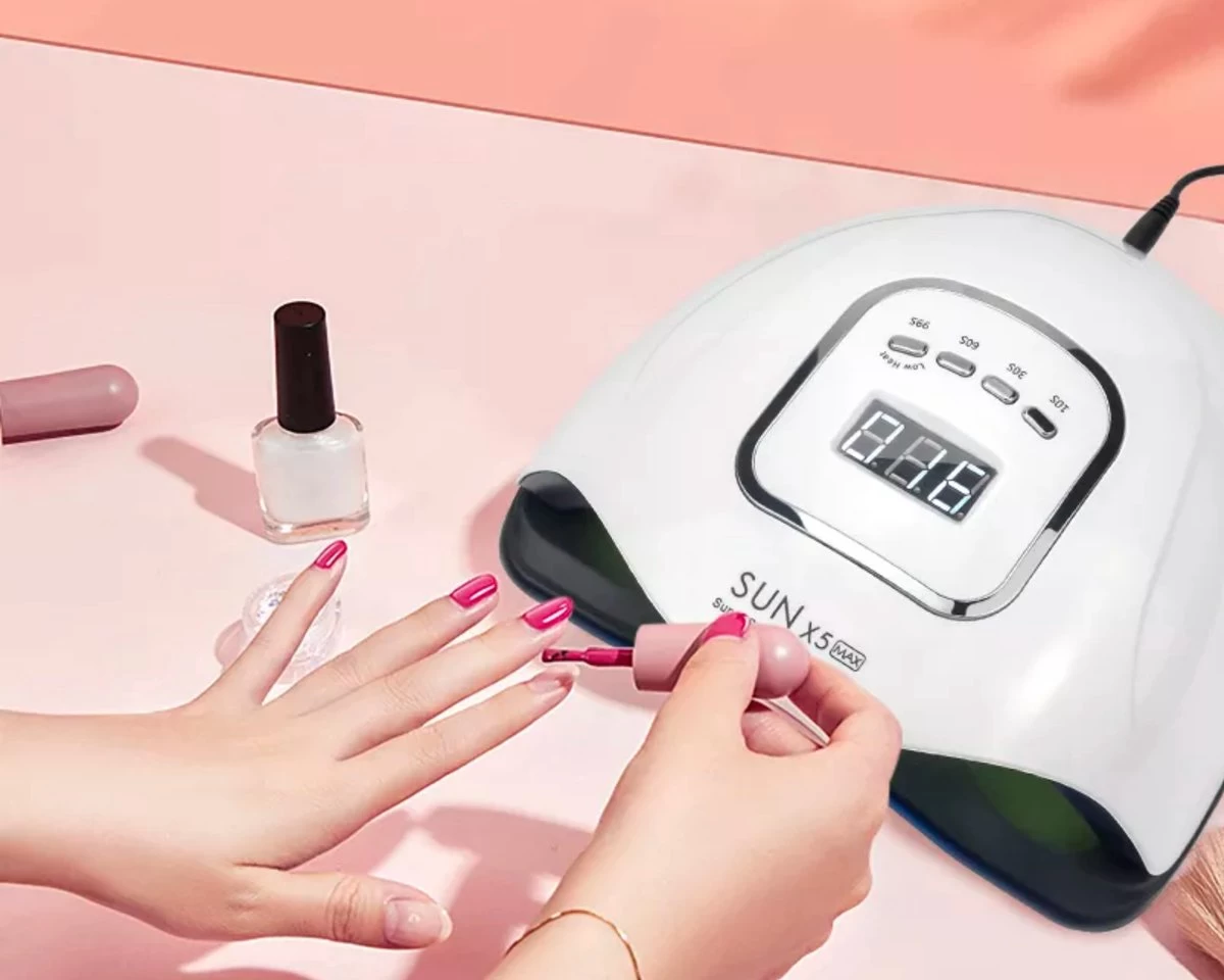 Merkloos Daniqqi - 80 Watt UV LED Lamp Nagels - 45 Leds Nagellamp - Wit - Afbeelding 5