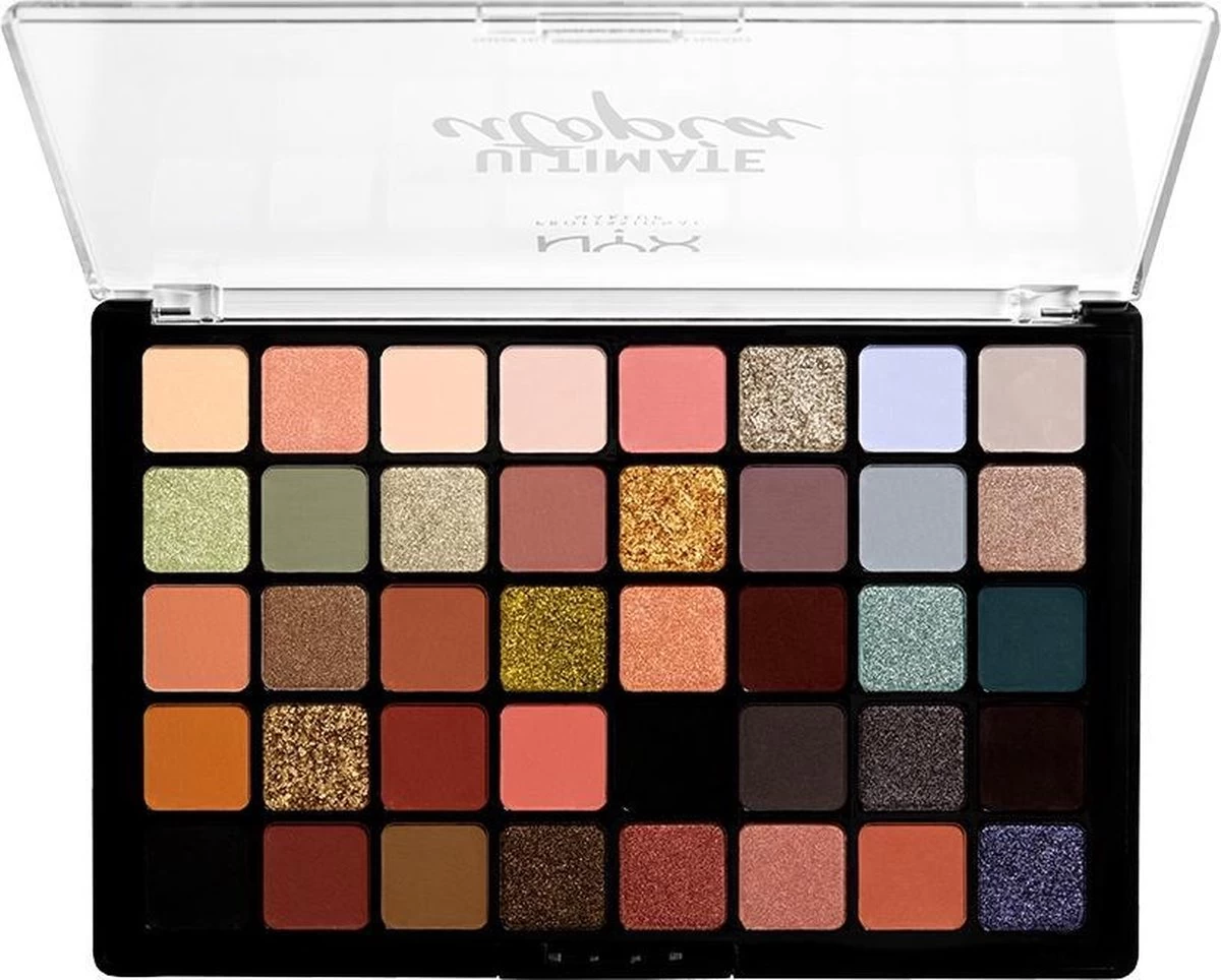 NYX Professional Makeup Ultimate Utopia Shadow Palette Ulti - UUSP Utopia - Oogschaduw - 40 X 7 Gr - Afbeelding 2