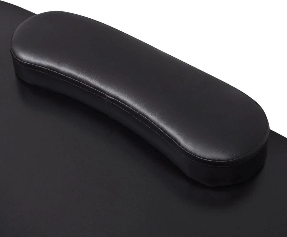 VidaXL Manicuretafel Inklapbaar Met Wieltjes Zwart - Afbeelding 3