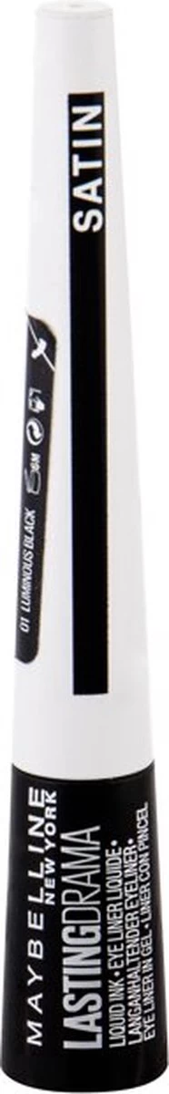 Maybelline Master Ink Precise Satin Liner - Luminous Black - Eyeliner - Afbeelding 12