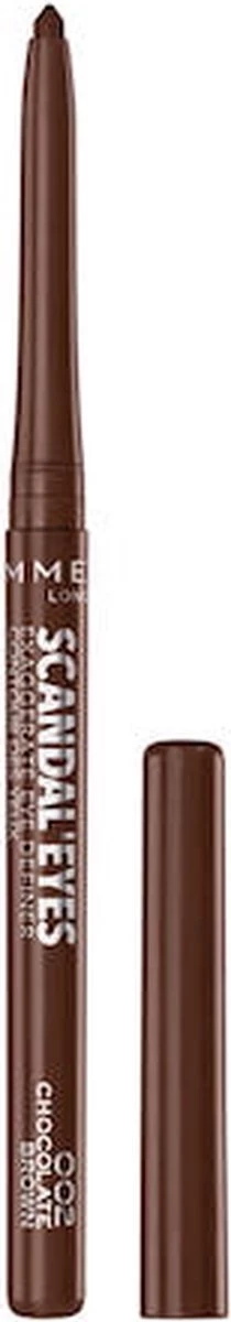 Rimmel London Exaggerate Full Colour Eye Definer Oogpotlood - 002 Chocolate - Afbeelding 10