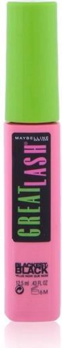 Maybelline New York - Great Lash - 01 Blackest Black - Zwart - Volume Mascara - 12,5 Ml - Afbeelding 6