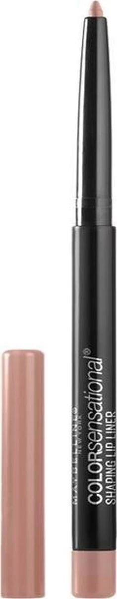 Maybelline - Color Sensational Shaping Lip Liner - 10 Nude Whisper - Lippenpotlood - Afbeelding 10