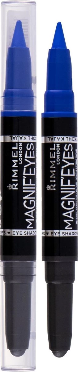 Rimmel London MagnifEyes Xxtreme Double Ended - Blauw - Oogschaduw En Eyeliner - Afbeelding 2