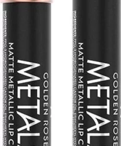 Golden Rose Metals Matte Metallic Lip Crayon 01 - Mat En Metallic Effect