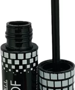 Leticia Well - Mascara Waterproof - Zwart - 1 Kunststof Flesje Met Borsteltje En 6 Ml. Inhoud