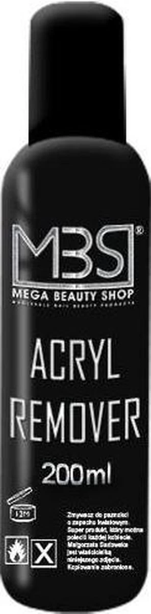 Acryl Remover (200 Ml) Met Aardbeiengeur - Acryl Nagels Remover- Nail Remover - Afbeelding 2