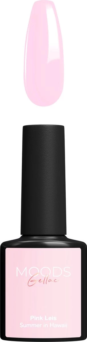 Moods Gellac - Pink Leis - Gellak - Zomers Roze - 15ML