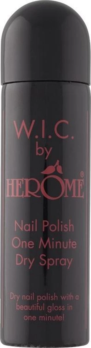 Herome WIC One Minute Dry Spray - Een Beschermende En Voedende Top Coat Topcoat - Gelakte Nagels Binnen 1 Minuut Droog - 75ml. - Afbeelding 3