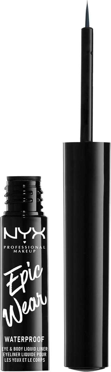 NYX Professional Makeup Epic Wear Liquid Eyeliner - Stone Fox EWSPLL03 - 3,5 Ml - Afbeelding 2