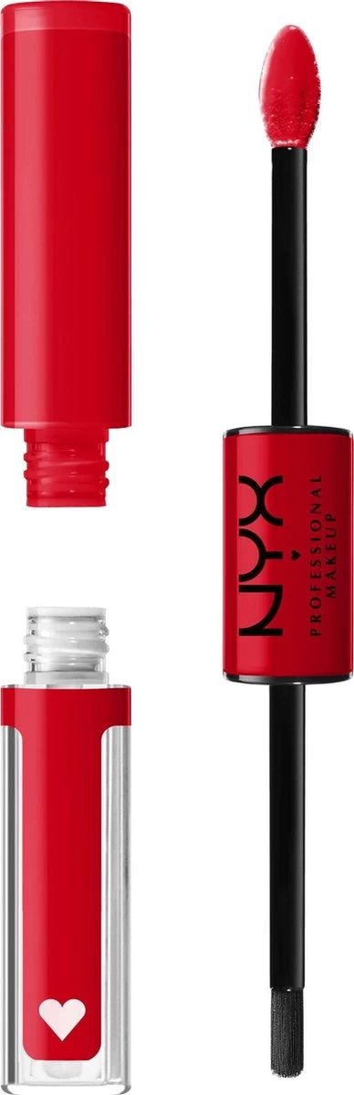 NYX Professional Makeup Shine Loud High Pigment Lipgloss - Rebel In Red - Afbeelding 3