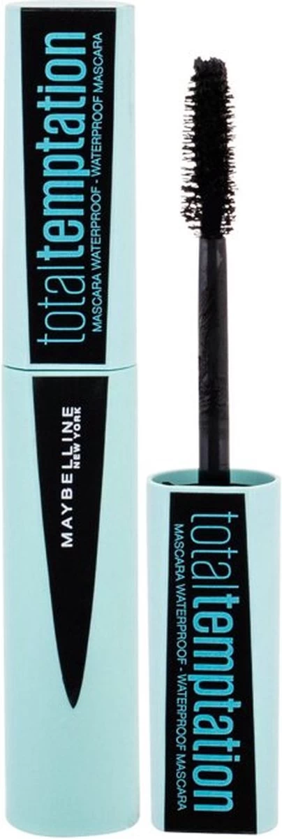 Maybelline Total Temptation Waterproof Mascara - 001 Zwart - Afbeelding 11