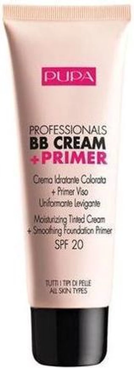 Pupa Milano Professionals BB Cream + Primer - Nude 001 - Afbeelding 3