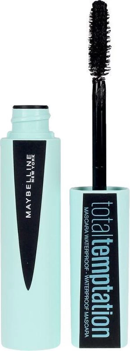 Maybelline Total Temptation Waterproof Mascara - 001 Zwart - Afbeelding 9