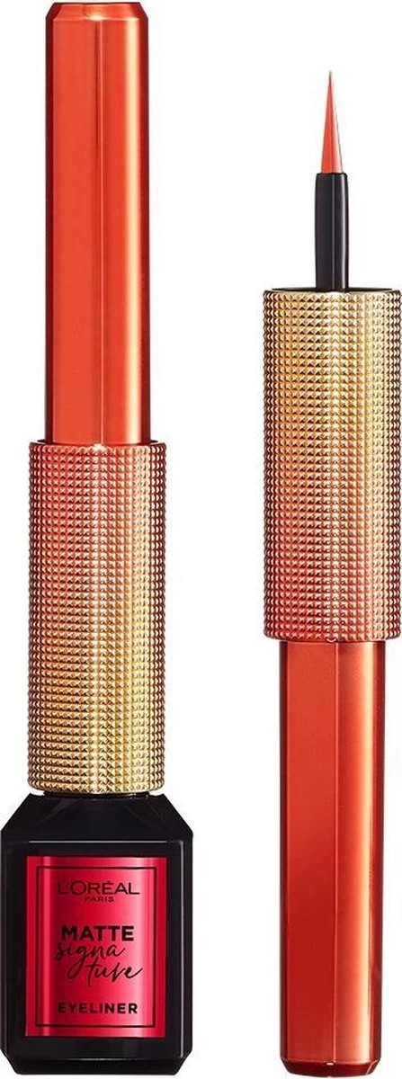 L’Oréal Paris Paris Electric Nights Superliner Matte Signature Eyeliner - Limited Edition – 11 Red Signature – Rood - Afbeelding 7