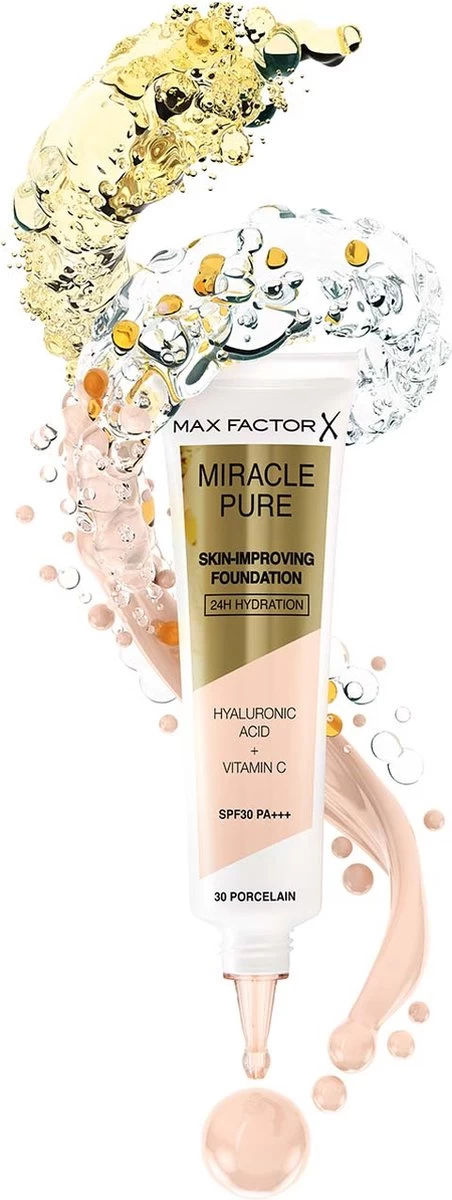 Max Factor Miracle Pure Skin Improving Foundation 055 Beige - Afbeelding 5