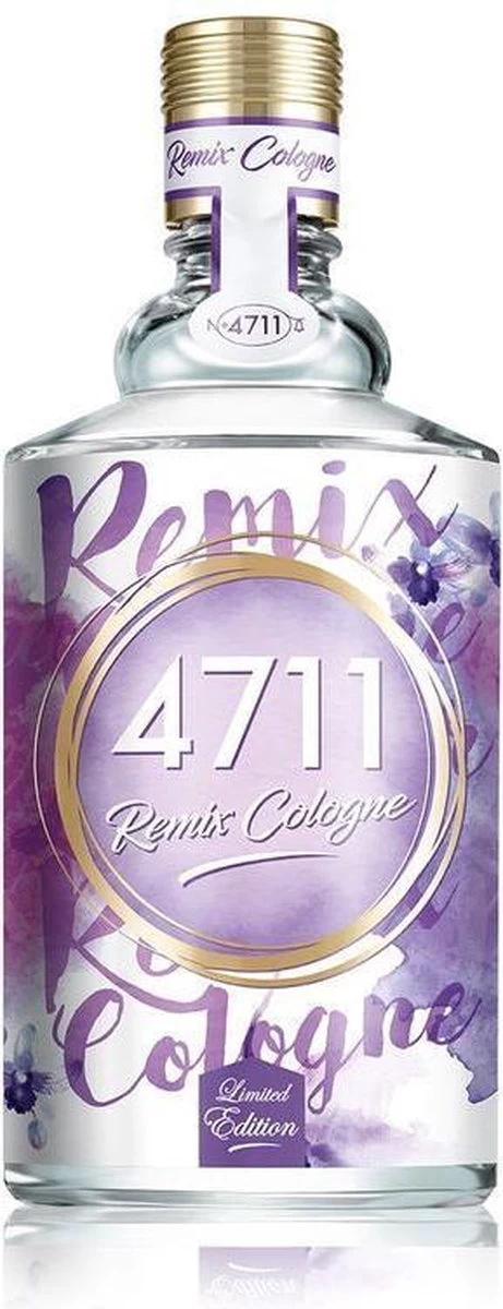 4711 Remix Collection Lavender Eau De Cologne Spray 100 Ml - Afbeelding 4