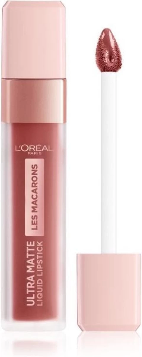 L'Oréal Paris Les Macarons Langhoudende Matte Lipstick - 822 Mon Caramel – Nude – 6,7 Ml - Afbeelding 11