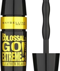 Maybelline Volum'Express Colossal Go Extreme! Leather Black Mascara - Zwart