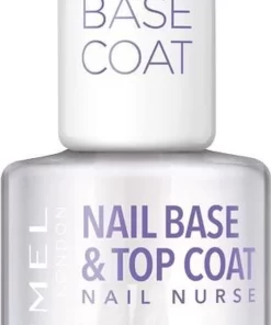 Rimmel London Nail Nurse Basecoat & Topcoat Nagellak - Transparant