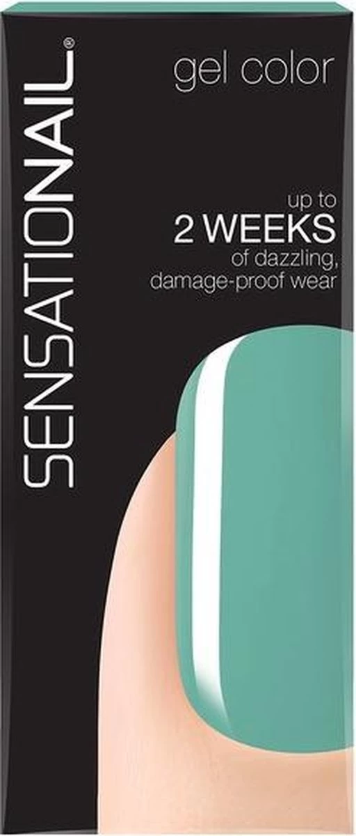 Sensationail Gel Polish Jade Treasure - Gel Nagellak - Mint - Afbeelding 5