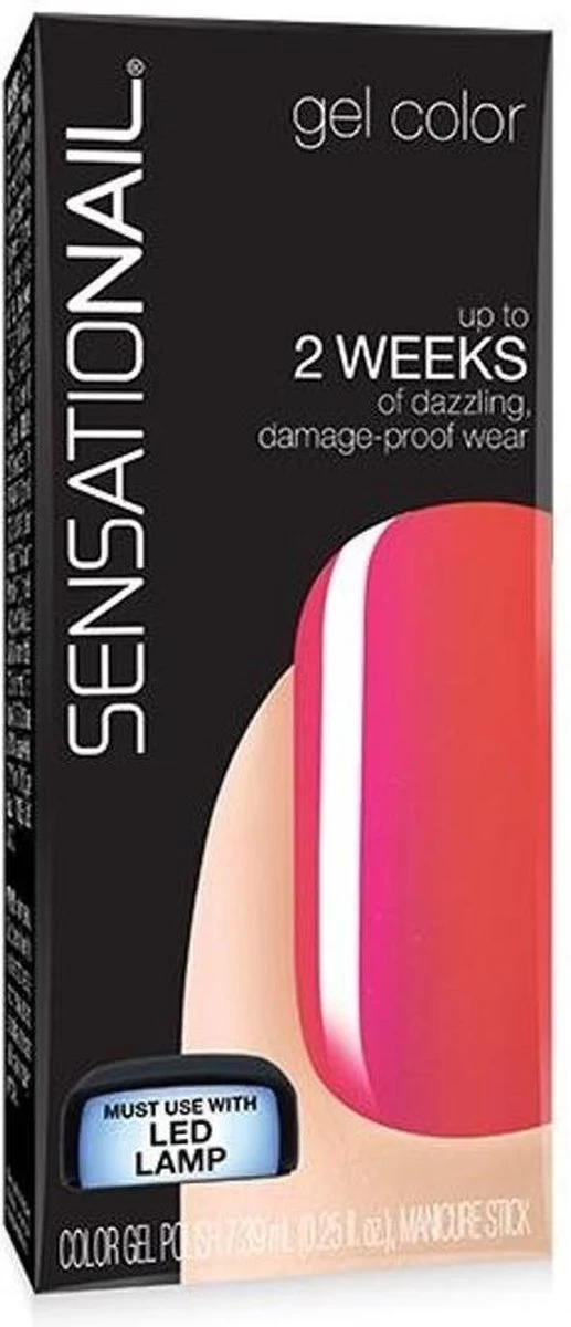 Sensationail Gel Nagellak | Tropical Punch - Afbeelding 2