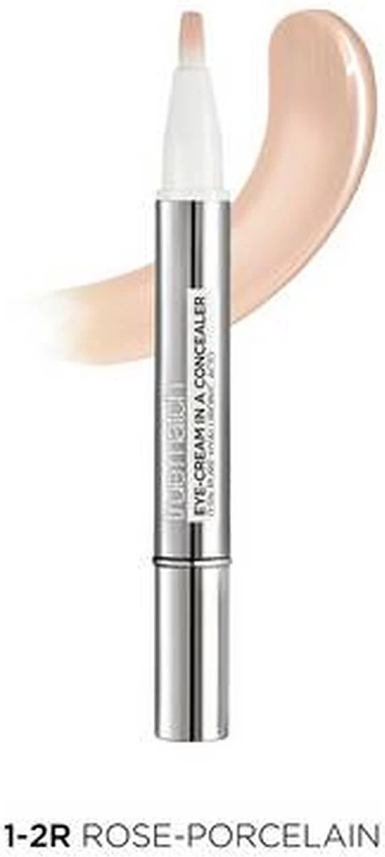 L’Oréal Paris - True Match Eye-Cream In A Concealer - 1-2R Rose Porcelain - Afbeelding 2