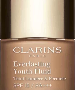 Clarins Everlasting Youth Fluid Illuminating & Firming Foundation - 112 Amber - Foundation - 30 Ml