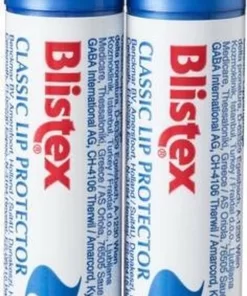 Merkloos Duopack Lippenbalsem Blistex Classic - Lipbalsem Care - 2x Balsem Voor Lippen - Classic Lip Protector