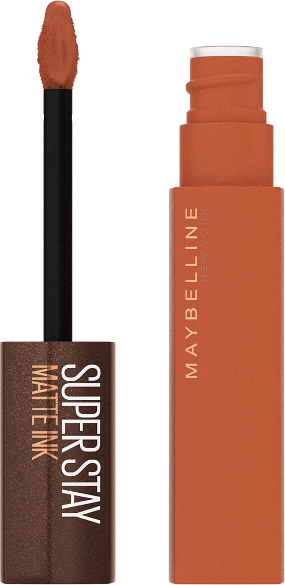 Maybelline SuperStay Matte Ink Lipstick Coffee Collection Limited Edition - 265 Caramel Collector - Nude Lippenstift - 5 Ml - Afbeelding 16